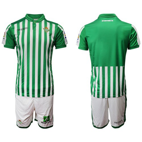 Real Betis Blank Home Soccer Club Jersey Real Betis Blank Home Soccer Club Jersey