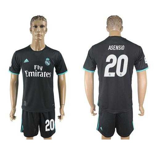 Real Madrid #20 Asensio Away Soccer Club Jersey Real Madrid #20 Asensio Away Soccer Club Jersey