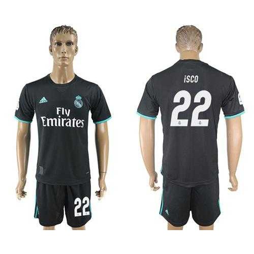 Real Madrid #22 Isco Away Soccer Club Jersey Real Madrid #22 Isco Away Soccer Club Jersey