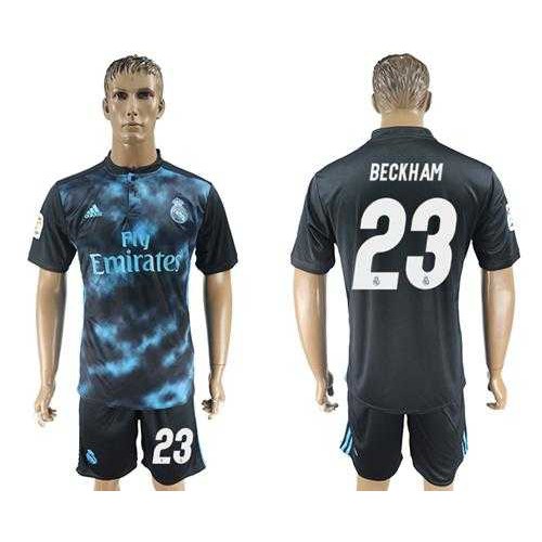 Real Madrid #23 Beckham Away Soccer Club Jersey Real Madrid #23 Beckham Away Soccer Club Jersey