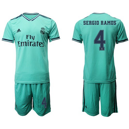 Real Madrid #4 Sergio Ramos Third Soccer Club Jersey Real Madrid #4 Sergio Ramos Third Soccer Club Jersey