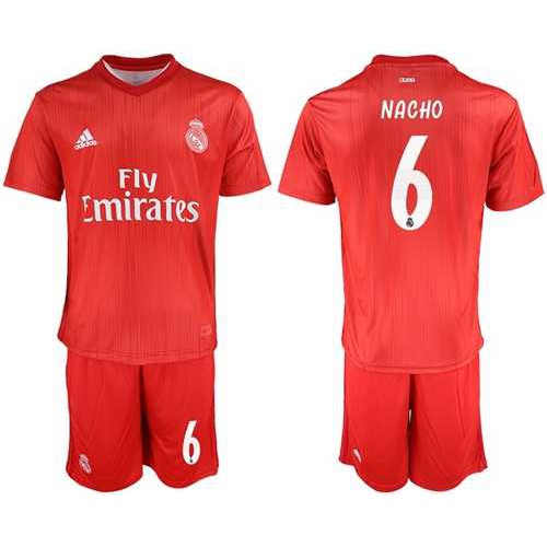 Real Madrid #6 Nacho Third Soccer Club Jersey Real Madrid #6 Nacho Third Soccer Club Jersey
