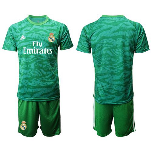 Real Madrid Blank Green Goalkeeper Soccer Club Jersey Real Madrid Blank Green Goalkeeper Soccer Club Jersey