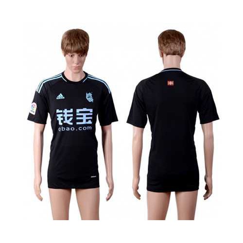 Real Sociedad Blank Away Soccer Club Jersey Real Sociedad Blank Away Soccer Club Jersey