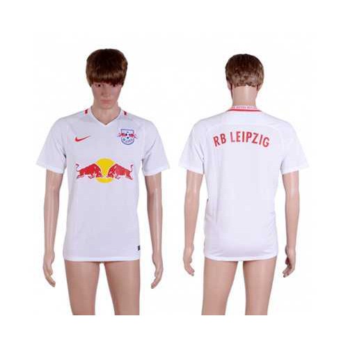 Red Bull Blank White Home Soccer Club Jersey Red Bull Blank White Home Soccer Club Jersey
