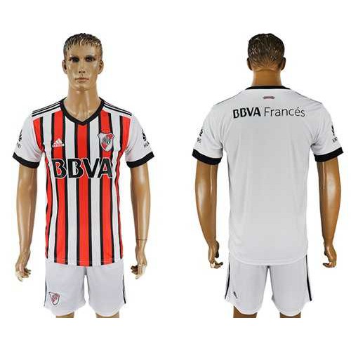 River Plate Blank Sec Away Soccer Club Jersey River Plate Blank Sec Away Soccer Club Jersey