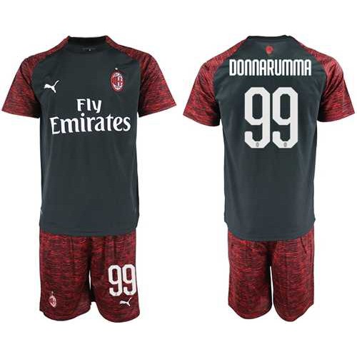 AC Milan #99 Donnarumma Third Soccer Club Jersey AC Milan #99 Donnarumma Third Soccer Club Jersey