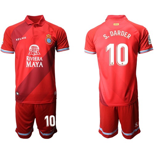 Spanish #10 S.Darder Away Soccer Club Jersey Spanish #10 S.Darder Away Soccer Club Jersey
