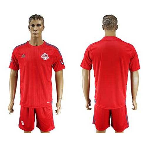 Toronto FC Blank Home Soccer Club Jersey Toronto FC Blank Home Soccer Club Jersey