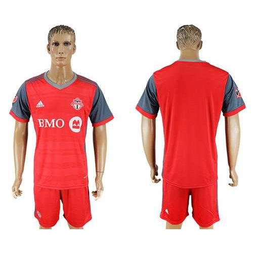 Toronto FC Blank Home Soccer Club Jersey Toronto FC Blank Home Soccer Club Jersey