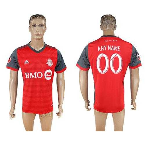 Toronto FC Personalized Home Soccer Club Jersey Toronto FC Personalized Home Soccer Club Jersey