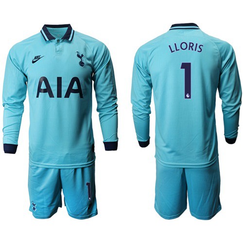 Tottenham Hotspur #1 Lloris Third Long Sleeves Soccer Club Jersey Tottenham Hotspur #1 Lloris Third Long Sleeves Soccer Club Jersey