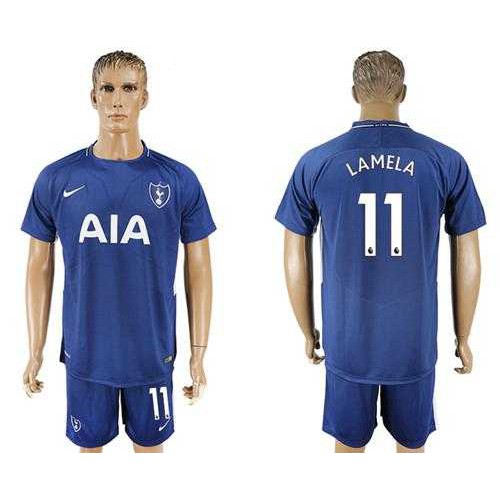 Tottenham Hotspur #11 Lamela Away Soccer Club Jersey Tottenham Hotspur #11 Lamela Away Soccer Club Jersey