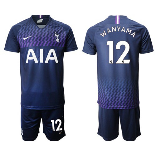Tottenham Hotspur #12 Wanyama Away Soccer Club Jersey Tottenham Hotspur #12 Wanyama Away Soccer Club Jersey