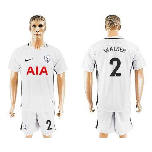 Tottenham Hotspur #2 Walker White Home Soccer Club Jersey Tottenham Hotspur #2 Walker White Home Soccer Club Jersey