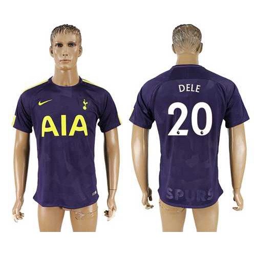 Tottenham Hotspur #20 Dele Sec Away Soccer Club Jersey Tottenham Hotspur #20 Dele Sec Away Soccer Club Jersey