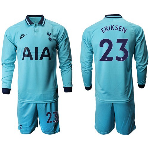 Tottenham Hotspur #23 Eriksen Third Long Sleeves Soccer Club Jersey Tottenham Hotspur #23 Eriksen Third Long Sleeves Soccer Club Jersey
