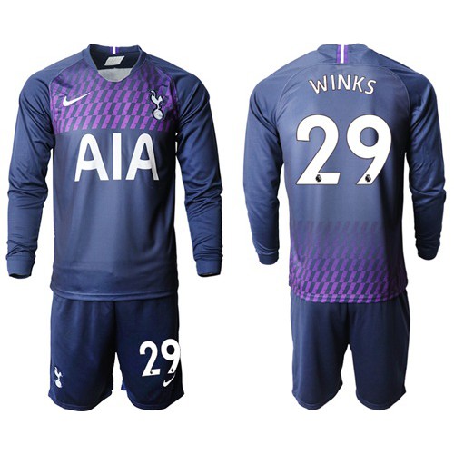 Tottenham Hotspur #29 Winks Away Long Sleeves Soccer Club Jersey Tottenham Hotspur #29 Winks Away Long Sleeves Soccer Club Jersey