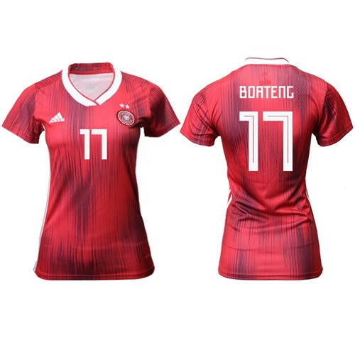 Womens Germany #17 Boateng Away Soccer Country Jersey Womens Germany #17 Boateng Away Soccer Country Jersey