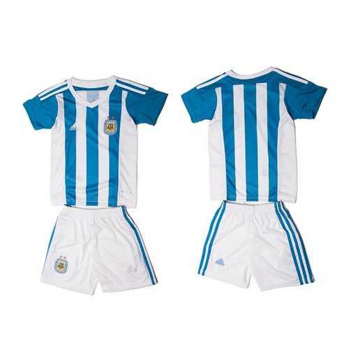 Argentina Blank Home Kid Soccer Country Jersey Argentina Blank Home Kid Soccer Country Jersey