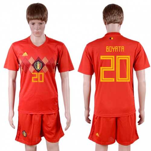 Belgium #20 Boyata Red Soccer Country Jersey Belgium #20 Boyata Red Soccer Country Jersey
