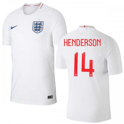 England #14 Henderson Home Thai Version Soccer Country Jersey England #14 Henderson Home Thai Version Soccer Country Jersey