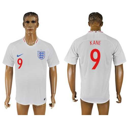 England #9 Kane Home Thai Version Soccer Country Jersey England #9 Kane Home Thai Version Soccer Country Jersey