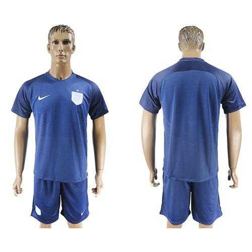 England Blank Away Soccer Country Jersey England Blank Away Soccer Country Jersey