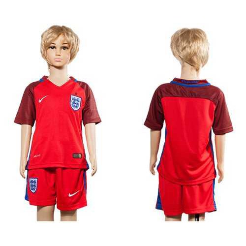 England Blank Away Kid Soccer Country Jersey England Blank Away Kid Soccer Country Jersey