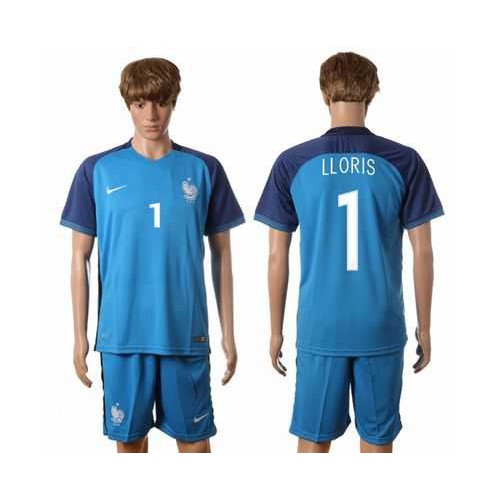 France #1 LLORIS Home Soccer Country Jersey France #1 LLORIS Home Soccer Country Jersey