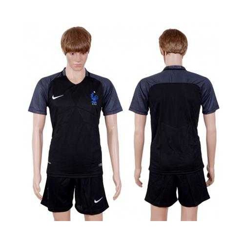 France Blank Away Soccer Country Jersey France Blank Away Soccer Country Jersey