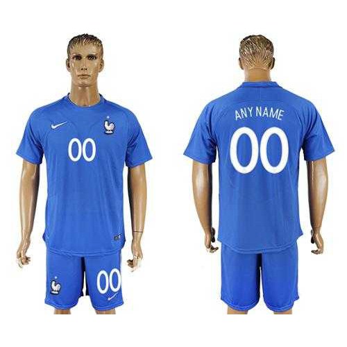 France Personalized Home Soccer Country Jersey France Personalized Home Soccer Country Jersey