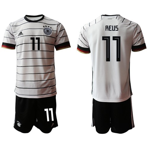 Germany #11 Reus White Home Soccer Country Jersey Germany #11 Reus White Home Soccer Country Jersey