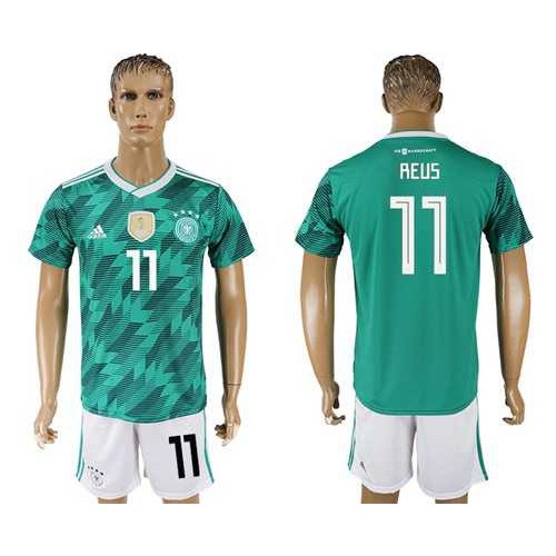 Germany #11 Reus Away Soccer Country Jersey Germany #11 Reus Away Soccer Country Jersey