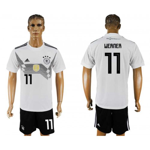 Germany #11 WERNER Home 2018 FIFA World Cup Soccer Jersey Germany #11 WERNER Home 2018 FIFA World Cup Soccer Jersey