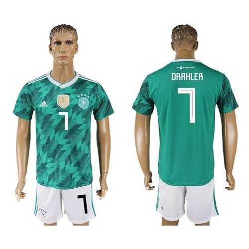 Germany #7 Draxler Away Soccer Country Jersey Germany #7 Draxler Away Soccer Country Jersey