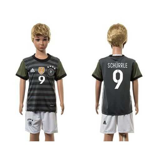 Germany #9 Schurrle Away Kid Soccer Country Jersey Germany #9 Schurrle Away Kid Soccer Country Jersey