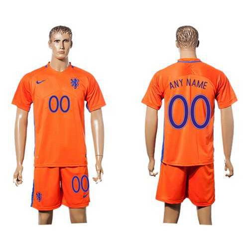 Holland Personalized Home Soccer Country Jersey Holland Personalized Home Soccer Country Jersey