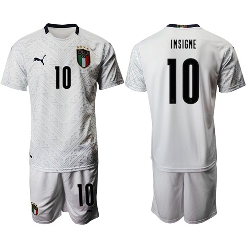 Italy #10 Insigne Away Soccer Country Jersey Italy #10 Insigne Away Soccer Country Jersey
