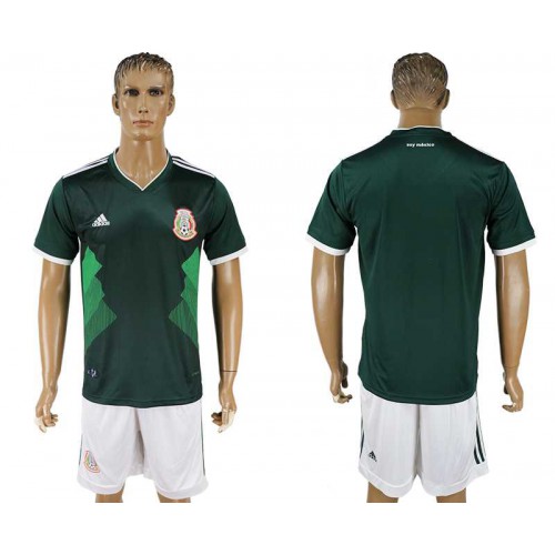 Mexico Home 2018 FIFA World Cup Soccer Jersey Mexico Home 2018 FIFA World Cup Soccer Jersey