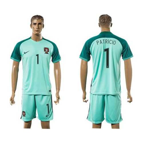 Portugal #1 Patricio Away Soccer Country Jersey Portugal #1 Patricio Away Soccer Country Jersey