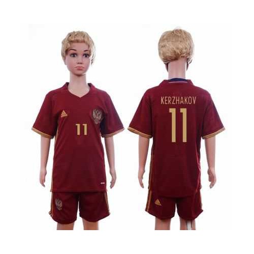 Russia #11 Cheryshev Home Kid Soccer Country Jersey Russia #11 Cheryshev Home Kid Soccer Country Jersey